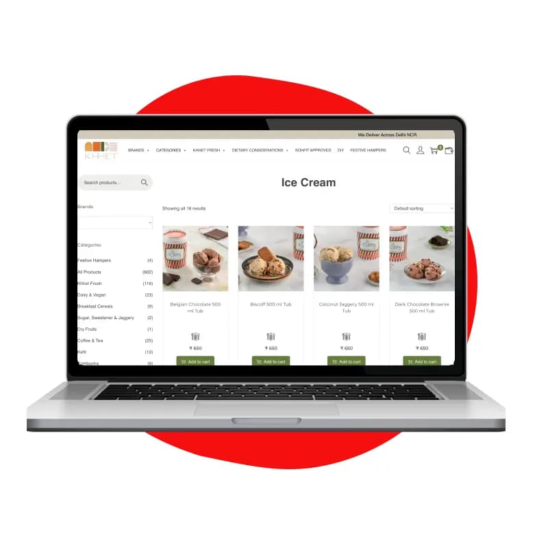 Wide variety of products