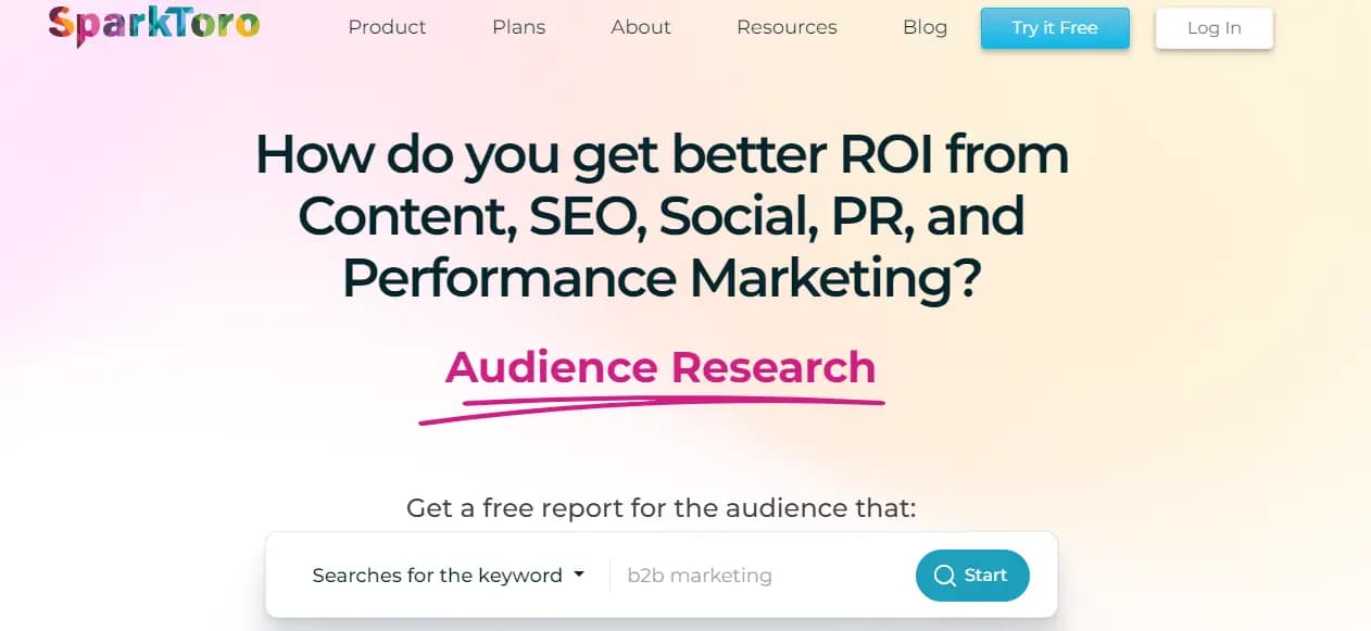 Unleashing the Power of SparkToro: A Guide to Audience Intelligence and Digital Marketing Success
